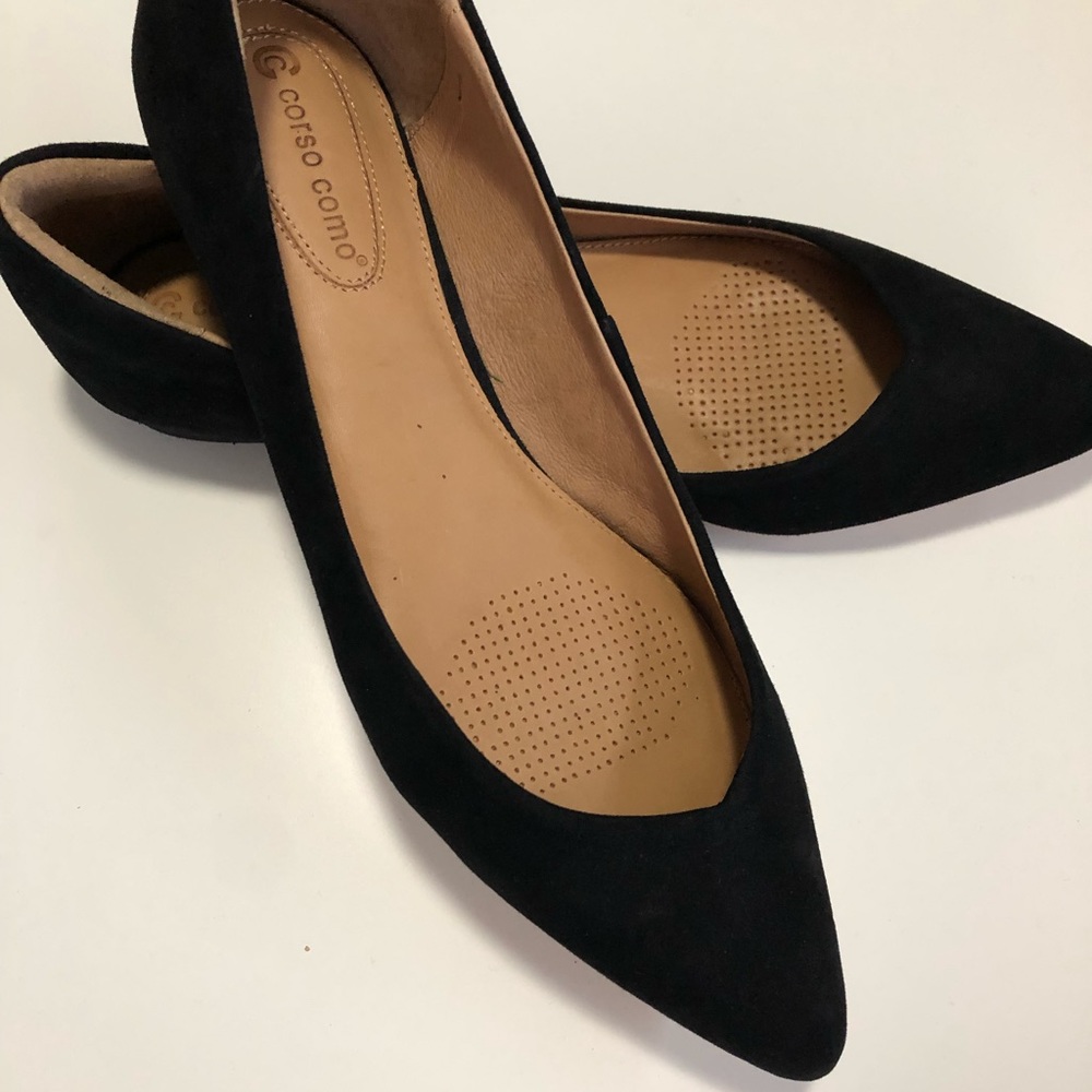 Black flats